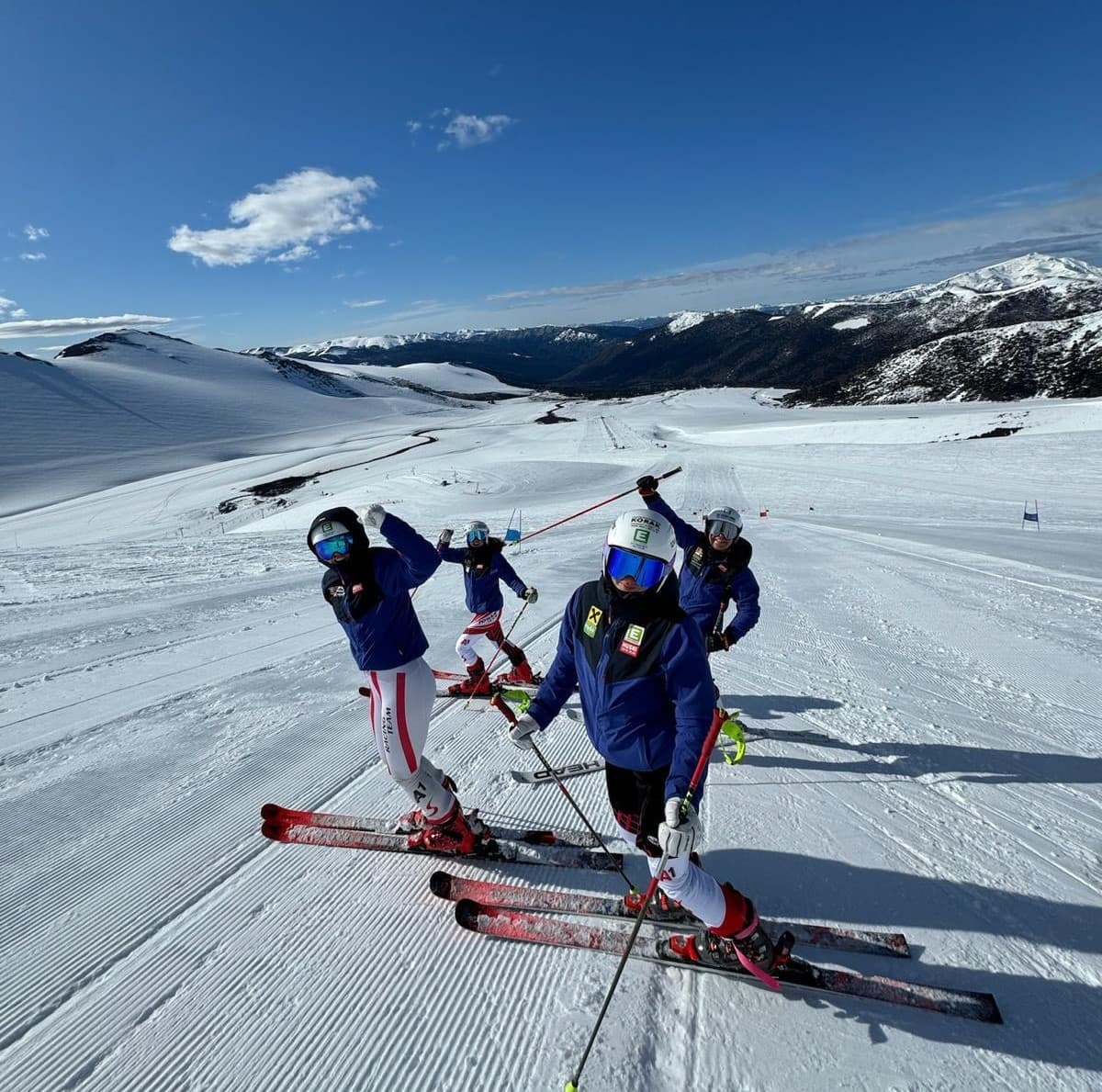 Steirisches Ski Team in Chile 1