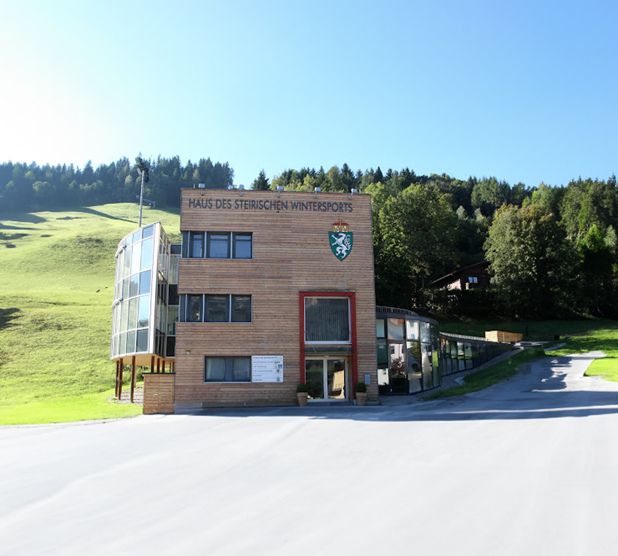 Haus des steirischen wintersports