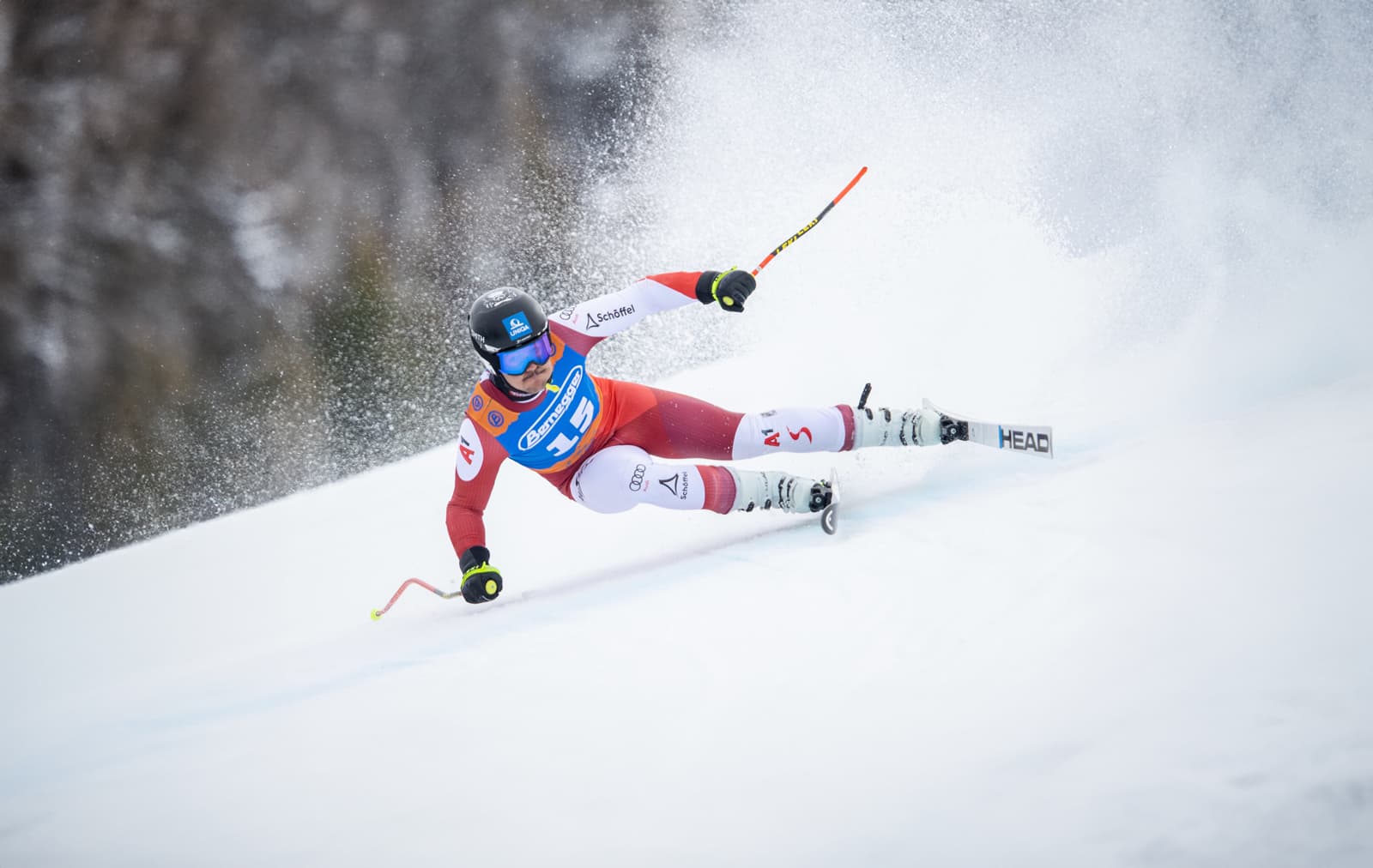 tritscher luis beim Skifahren