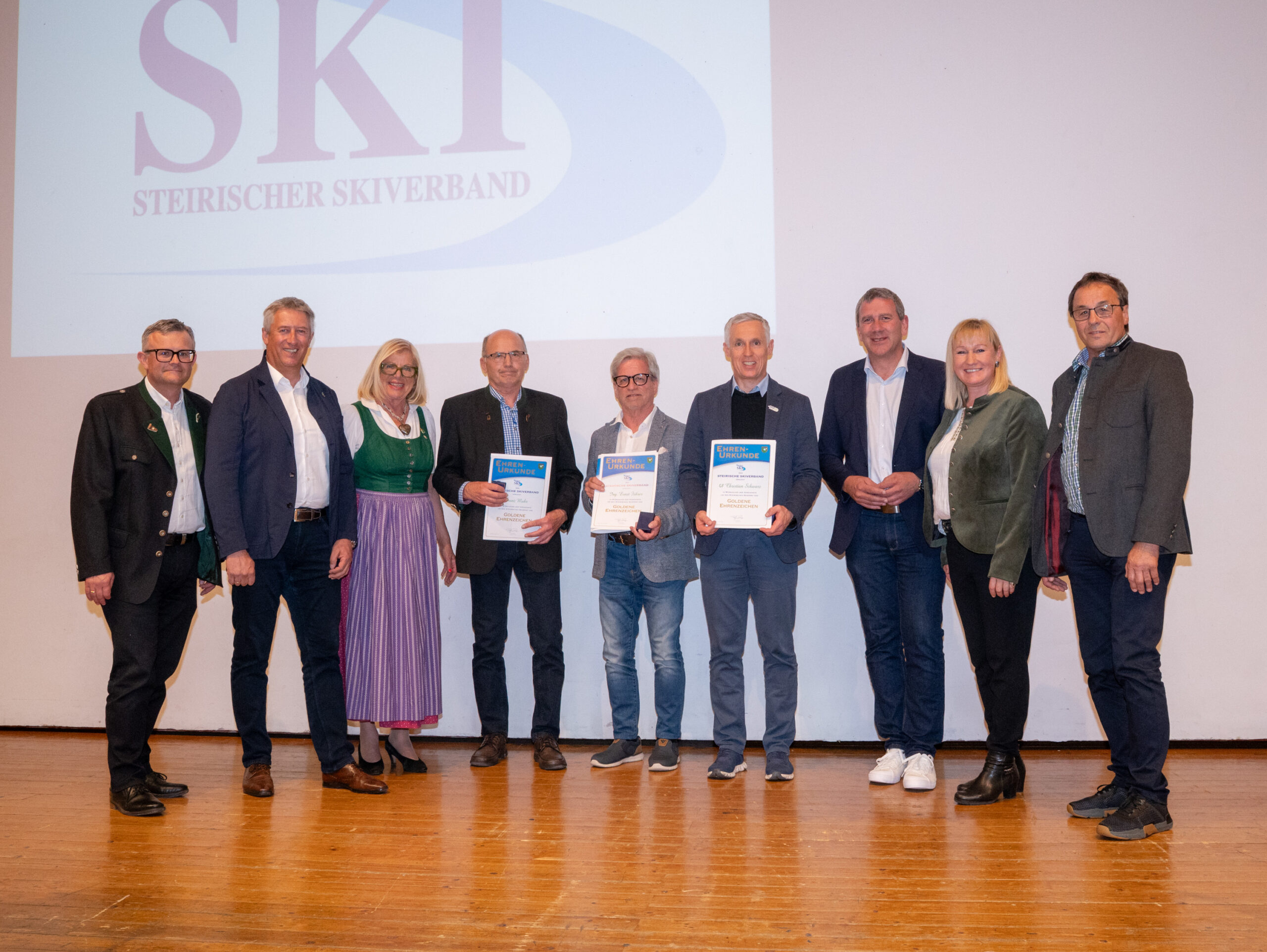 Bild von Ehrung Goldes EZ STSV