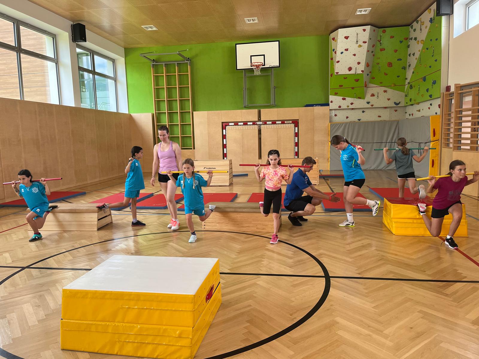 Foto Kinder beim Training
